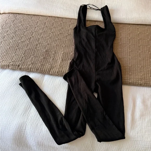 Zara Black Jumpsuit - Picture 3 of 16